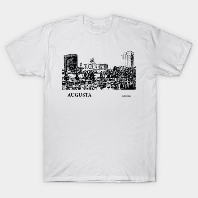 Augusta - Georgia T-Shirt by Lakeric